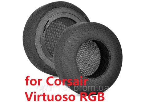Купить Амбушюры для наушников Corsair Virtuoso RGB Wireless SE ТКАНЬ в ...