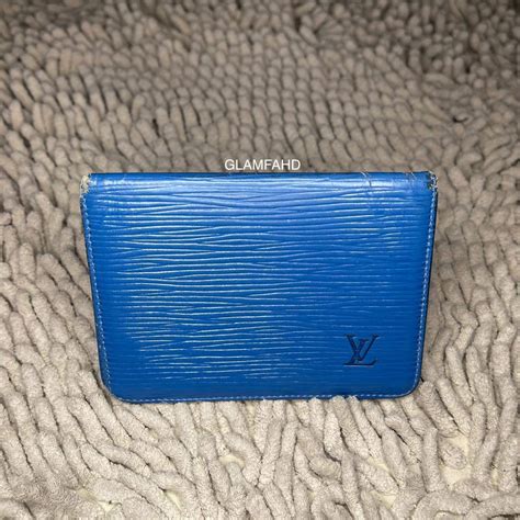 Pre Owned Authentic Louis Vuitton Lv Epi Leather Bifold Wallet Women S