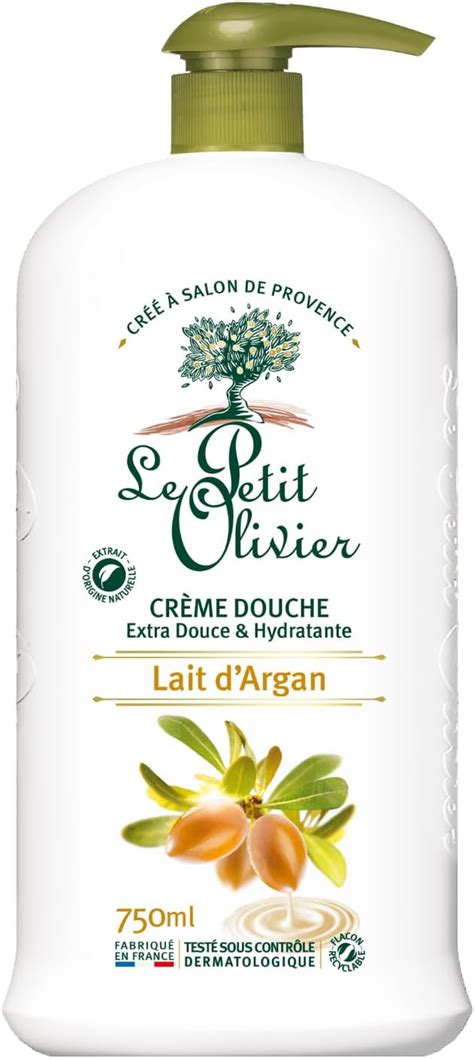 LE PETIT OLIVIER Crème Douche Extra Douce Hydratante Lait D Argan