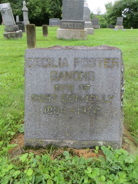 Cecilia Foster Ganong Connelly Find A Grave Memorial