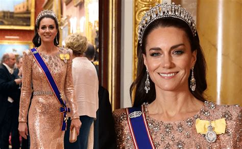 Kate Middleton Sale Airosa A La Polémica En Vestido De Lentejuelas Y