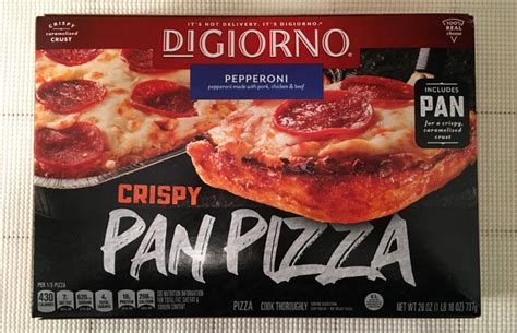 DiGiorno Pepperoni Crispy Pan Pizza Review – Freezer Meal Frenzy