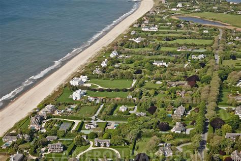 Aerialstock Aerial Photograph Of Homes In The Hamptons Of New York