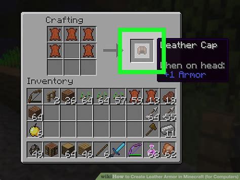 How To Create Leather Armor In Minecraft For Computers