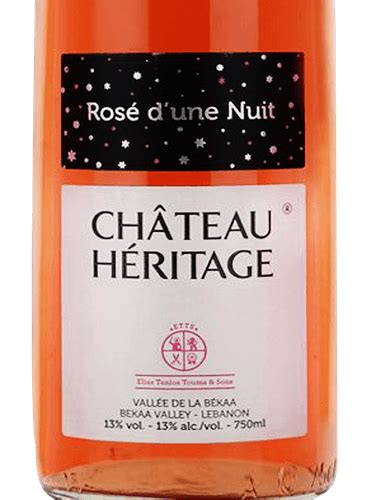 Ch Teau Heritage Rose D Une Nuit Vivino Us