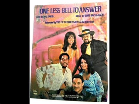 THE 5TH DIMENSION ONE LESS BELL TO ANSWER WITH LYRICS YouTube