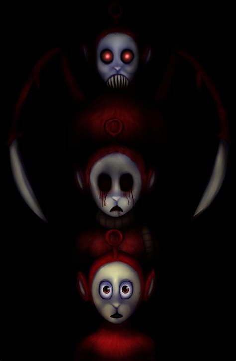 Creepy Teletubbies Art