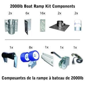 Multinautic Boat Ramp Kit For Craft Up To Lbs The Home