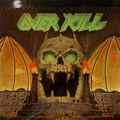 Overkill The Years Of Decay Banner Huge 4x4 Ft Fabric Poster Tapestry