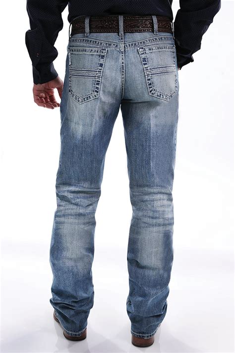 Cinch Jeans Mens Relaxed Fit White Label Performance Denim Jeans