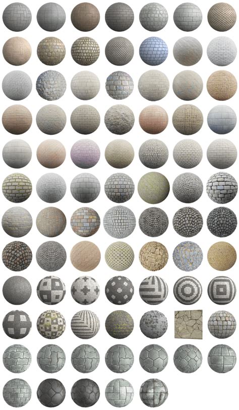 Free Paving Stones Pbr Textures Blender D Architect