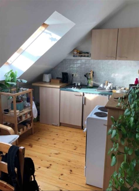 Gemütliche Dachgeschosswohnung im Leipziger Osten 1 Zimmer Wohnung in