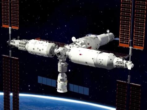 Tianzhou Cargo Craft Successfully Docks With Tiangong Space Station