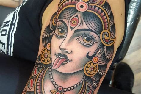 Update More Than Unique Durga Tattoo Designs Super Hot In Cdgdbentre