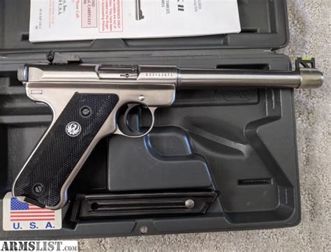 Armslist For Sale Ruger Mkii Target 6 7 8 Heavy Barrel Stainless With Box