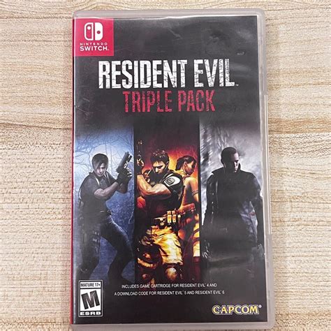 Nintendo Switch Resident Evil Triple Pack Video Gaming Video Games