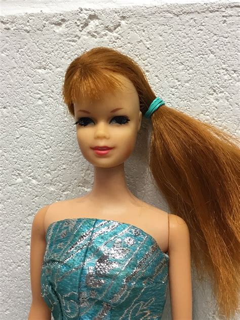 Vintage 1960s Mattel Barbie Redhead Tnt Stacey Doll In Firelights 1481 Ebay