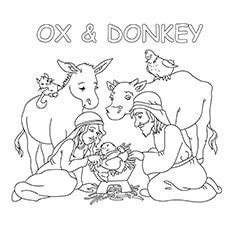 Free Printable Nativity Coloring Pages Online For Kids | Nativity ...