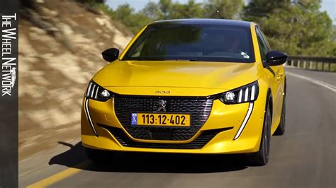 2020 Peugeot 208 GT Line Faro Yellow Driving, Interior,