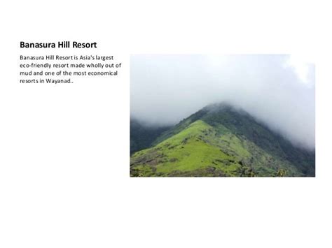 Banasura Hill Resort Wayanad