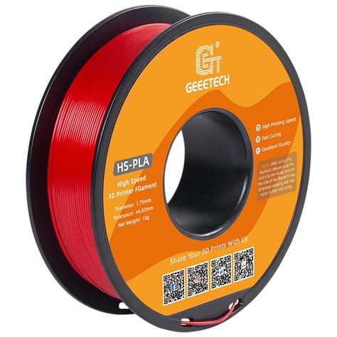 Geeetech High Speed Pla D Priner Filament Kg Mm Better Fluidity