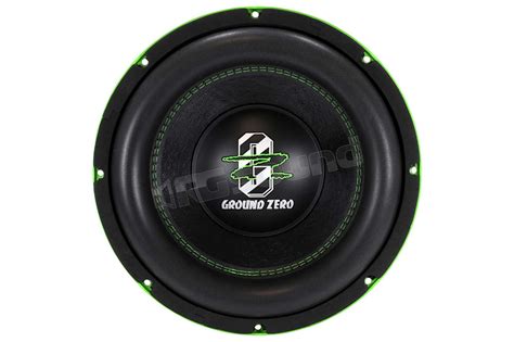 Ground Zero Gzhw Spl Green Sub Cm Per Spl Con Esclusiva Finitura