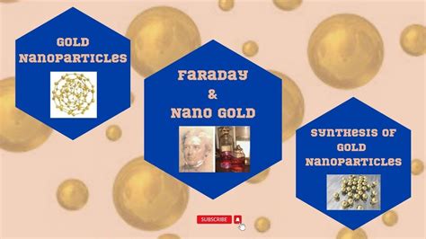 Gold Nanoparticles Faraday And Nano Gold Synthesis Of Gold