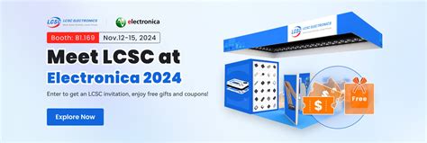 Meet LCSC At Electronica 2024 Electronic Components Distributor