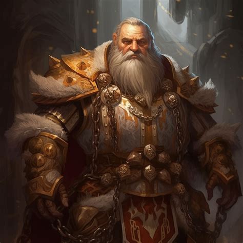 Artstation Dwarf Cleric