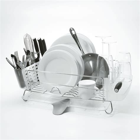 Oxo Good Grips Folding Stainless Steel Dish Rack Reviews Wayfair