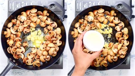 Quick Garlic Butter Mushrooms The Flavours Of Kitchen