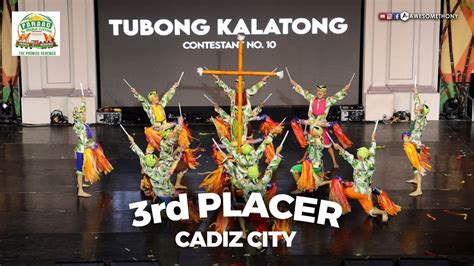 3rd PLACER! Tubong Kalatong of CADIZ - PHILIPPINE FOLK DANCE ...