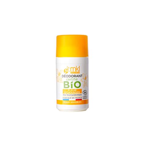 Mkl D Odorant Certifi Bio Fleur D Oranger Roll On Ml