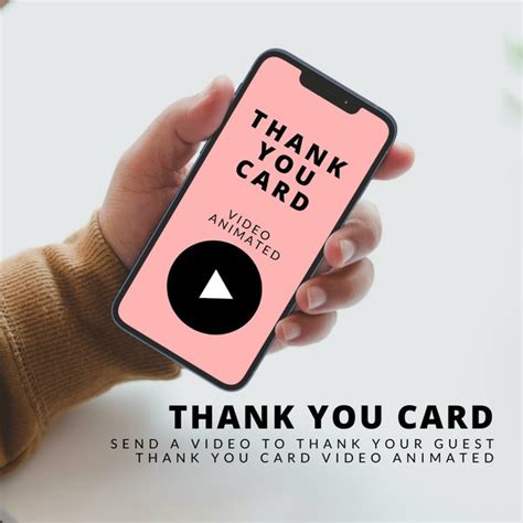 Custom Animated Thank You Cards - Make Your Own Animated Thank You Cards