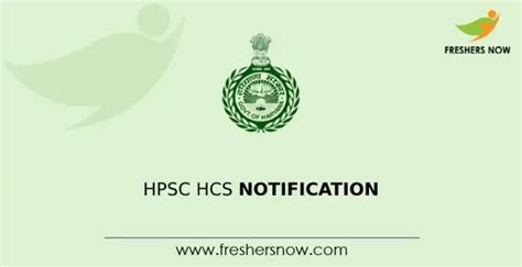 Hpsc Hcs Notification 2024 Out For 121 Posts Online Form