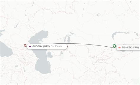 Direct Non Stop Flights From Bishkek To Groznyy Schedules