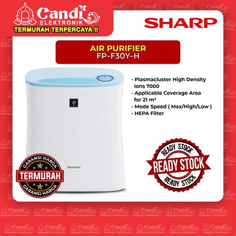 Sharp Air Purifier Fp F Y H Penjernih Udara Ruangan M Fp F Y H