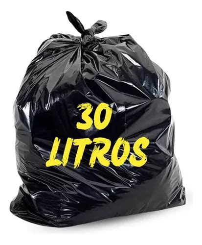 Saco De Lixo Litros Resistente Unidades