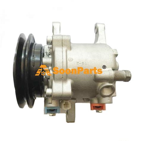 Air Conditioning Compressor Rd451 93900 For Kubota Wheel Loader L3240hstc L3240hstc 3 M5 111hdc