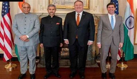 India Us Sign Defence Pact Beca At 22 Ministerial Dialogue Catch News