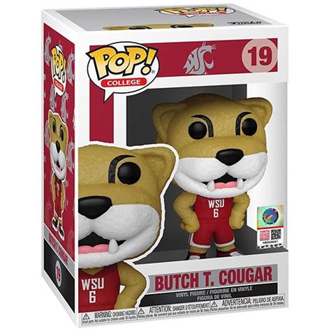 Funko POP Butch T Cougar WSU College Mascots 19