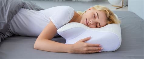 Homca Almohada Cervical En Almohada Ergon Mico Espuma De Memoria