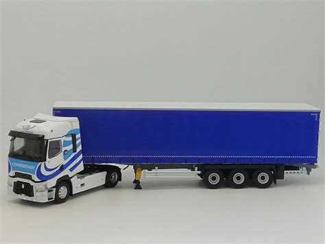 RENAULT T HIGH SEMI TAUTLINER TRANSPORTS COMBRONDE Eligor