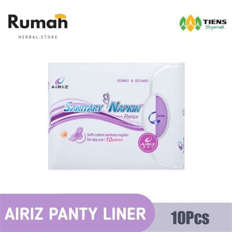 Jual Tiens Airiz Sanitary Napkins Relax For Day Use Shopee Indonesia