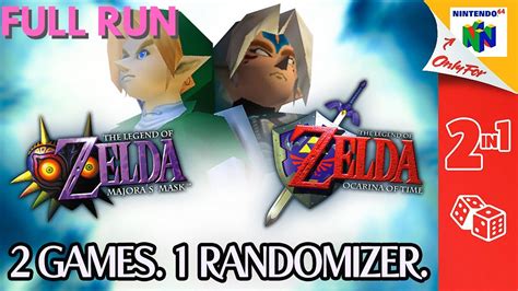 Zelda Majoras Mask Ocarina Of Time Combined Randomizer Full Run