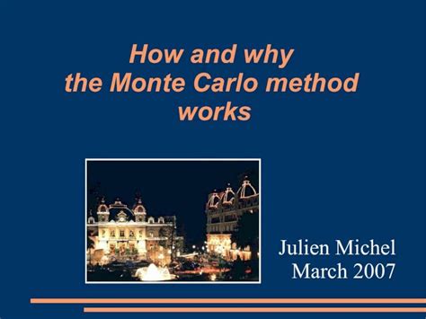 Pdf How And Why The Monte Carlo Method Works · John Von Neumann 1903