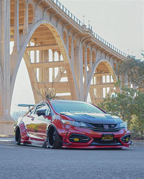 Beginner Wide Body Kit For 9th Gen Civic Coupe 14 15 Kevmannz