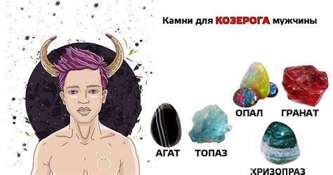 Камень Козерога – какой подходит женщинам и мужчинам по гороскопу и ...