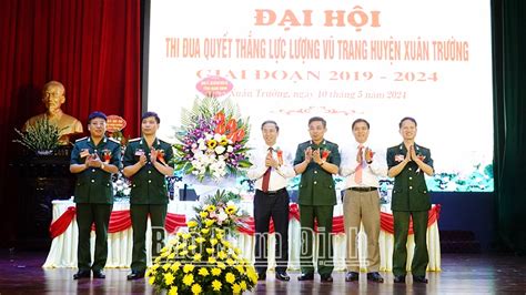 Đại hội Thi đua quyết thắng lực lượng vũ trang huyện Xuân Trường giai