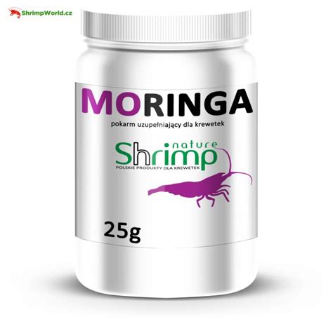 Shrimp Nature Krmivo z listí Moringa Moringa ShrimpWorld cz To